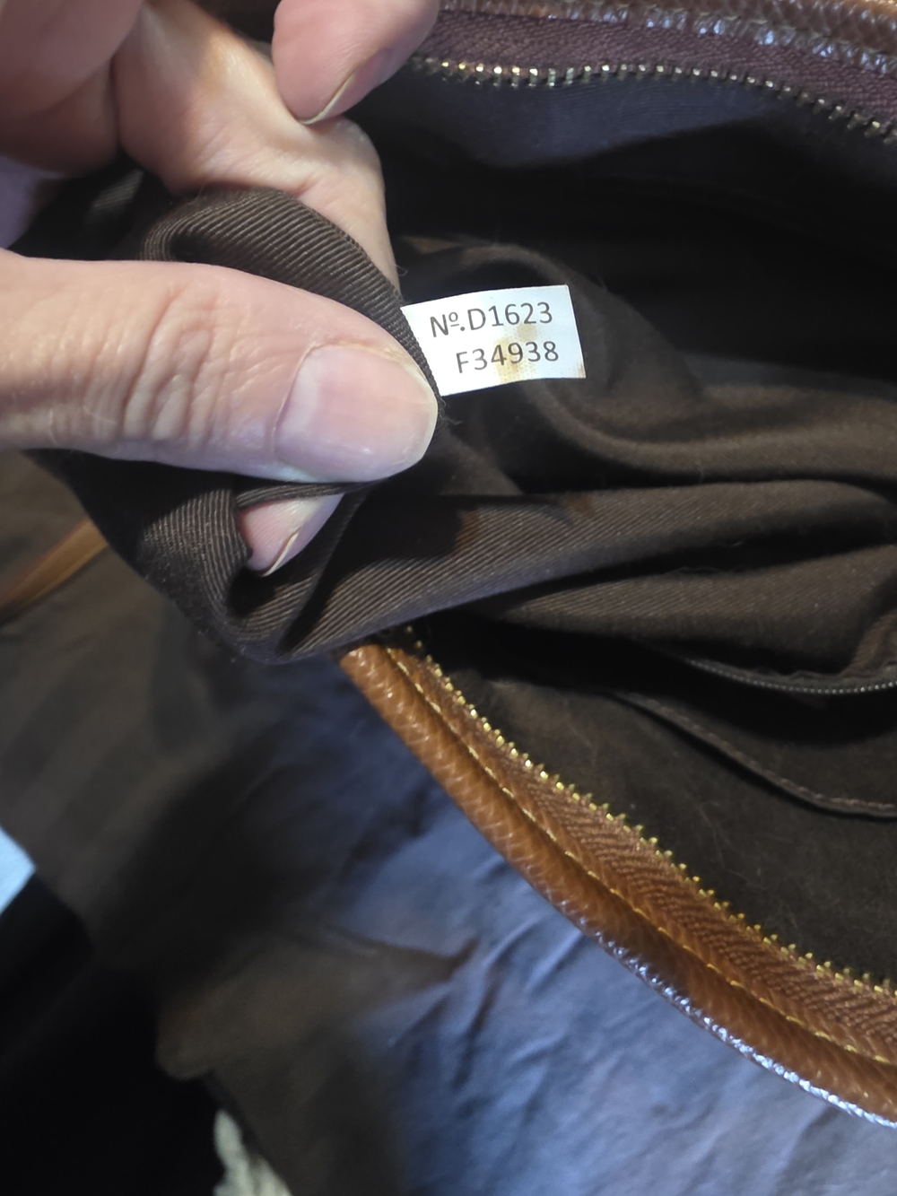 Coach Brown Signature Crossbody Bag No° D1623 F34938 - Picture 4 of 16